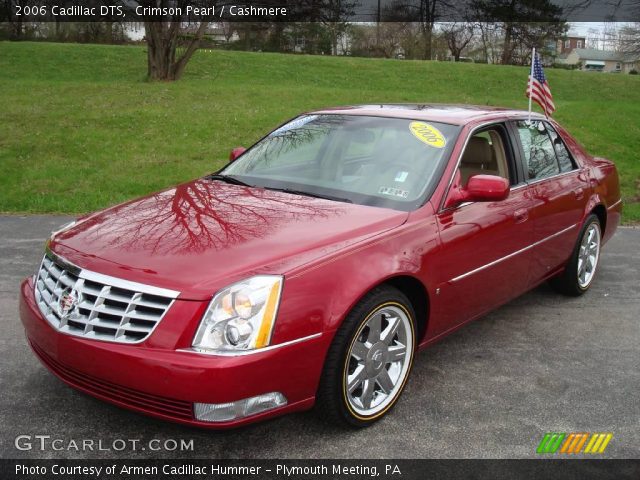 2006 Cadillac DTS  in Crimson Pearl