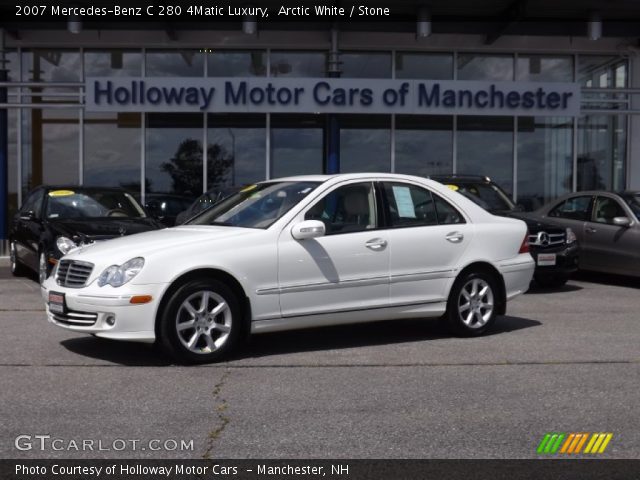 2007 Mercedes-Benz C 280 4Matic Luxury in Arctic White