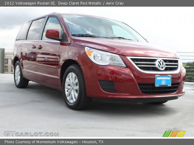 2012 Volkswagen Routan SE in Deep Claret Red Metallic