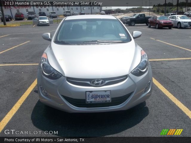 2013 Hyundai Elantra GLS in Shimmering Air Silver