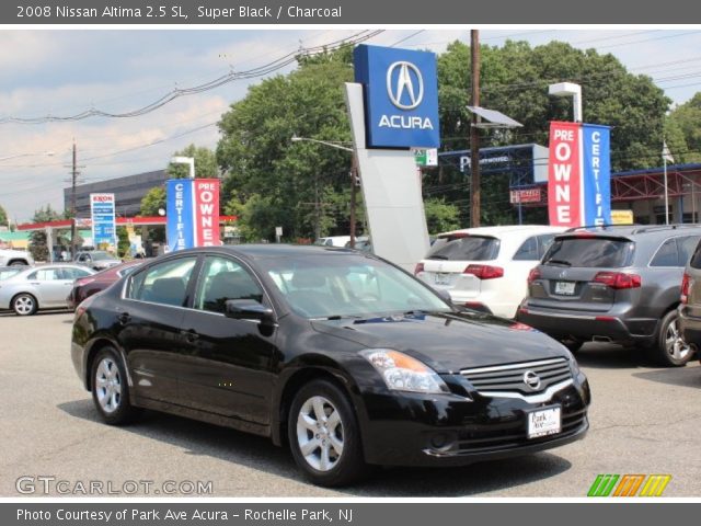 2008 Nissan Altima 2.5 SL in Super Black