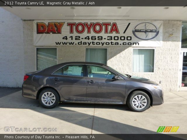 2012 Toyota Camry LE in Magnetic Gray Metallic