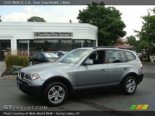 2005 BMW X3 3.0i in Silver Gray Metallic