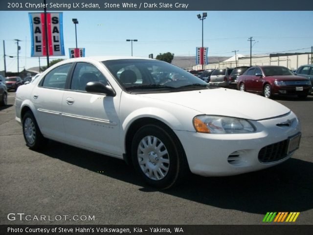 2001 Chrysler Sebring LX Sedan in Stone White