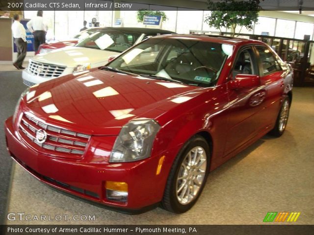 2007 Cadillac CTS Sedan in Infrared