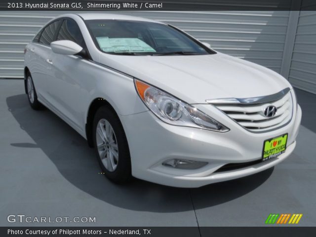 2013 Hyundai Sonata GLS in Shimmering White
