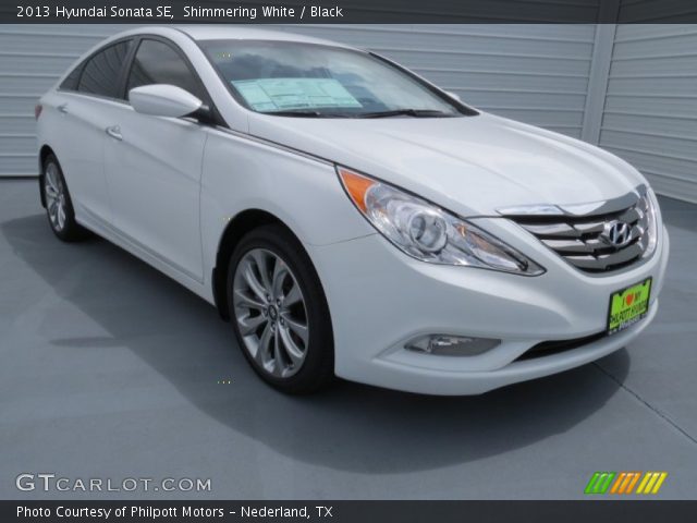 2013 Hyundai Sonata SE in Shimmering White