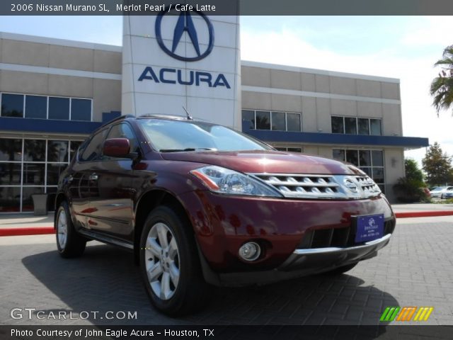 2006 Nissan Murano SL in Merlot Pearl