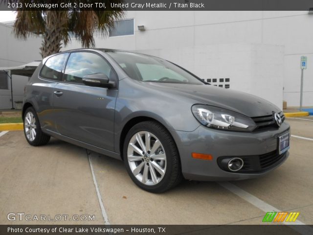 2013 Volkswagen Golf 2 Door TDI in United Gray Metallic