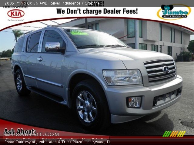 2005 Infiniti QX 56 4WD in Silver Indulgence