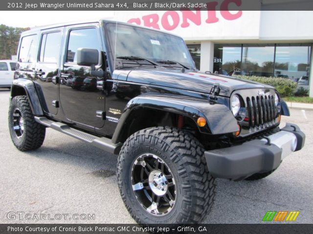 2012 Jeep Wrangler Unlimited Sahara 4x4 in Black
