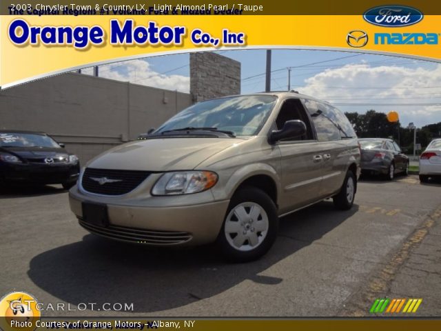 2003 Chrysler Town & Country LX in Light Almond Pearl