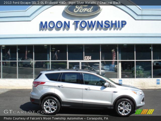 2013 Ford Escape SEL 2.0L EcoBoost 4WD in Ingot Silver Metallic