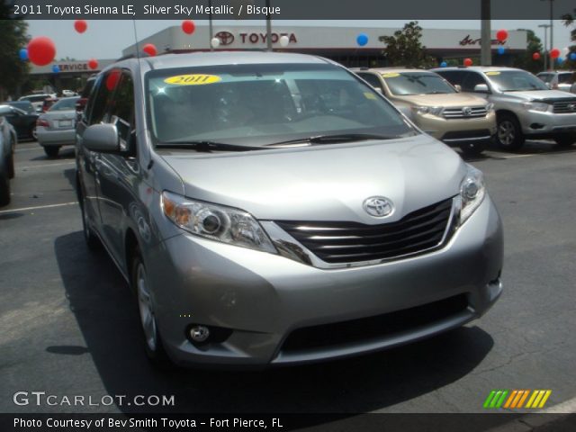 2011 Toyota Sienna LE in Silver Sky Metallic