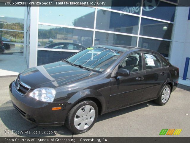 2006 Suzuki Forenza Sedan in Fantasy Black Metallic
