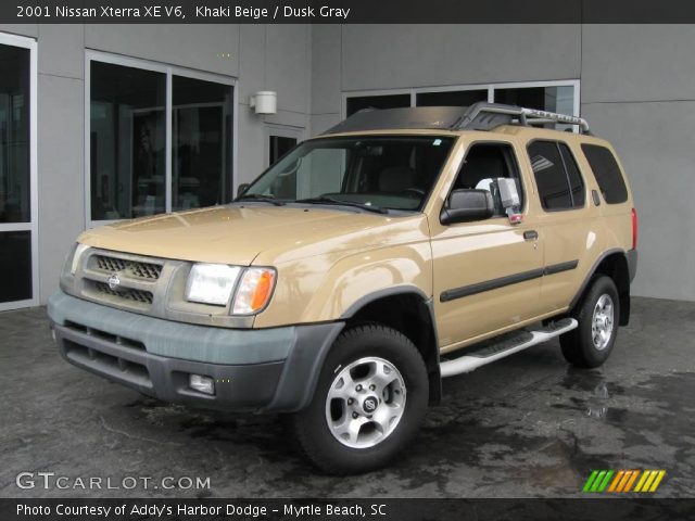 2001 Nissan Xterra XE V6 in Khaki Beige