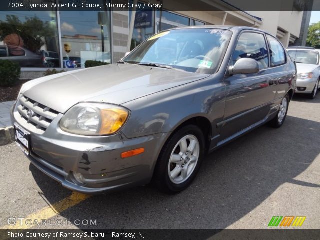 2004 Hyundai Accent GL Coupe in Stormy Gray