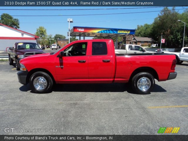 2010 Dodge Ram 1500 ST Quad Cab 4x4 in Flame Red