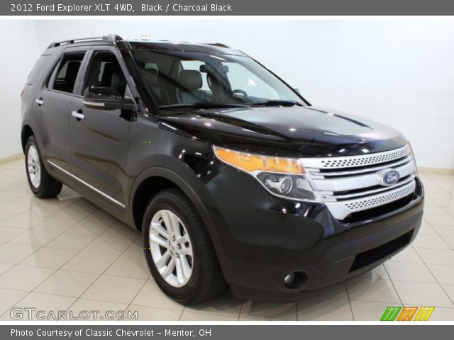 2012 Ford Explorer XLT 4WD in Black