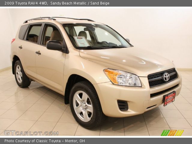 2009 Toyota RAV4 4WD in Sandy Beach Metallic