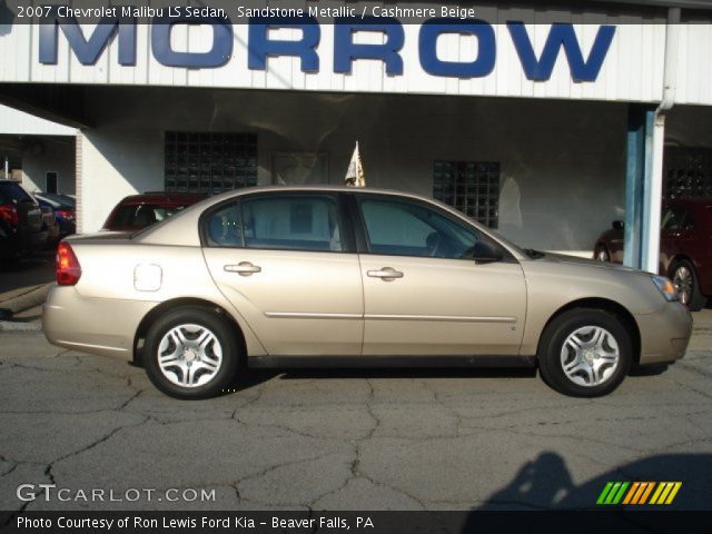 2007 Chevrolet Malibu LS Sedan in Sandstone Metallic