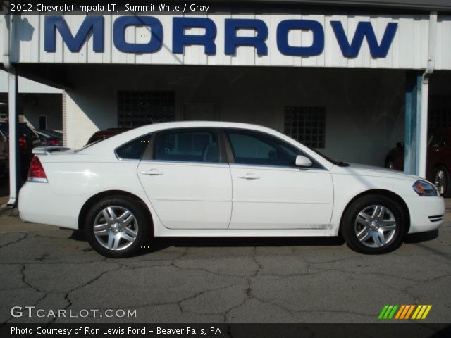 2012 Chevrolet Impala LT in Summit White