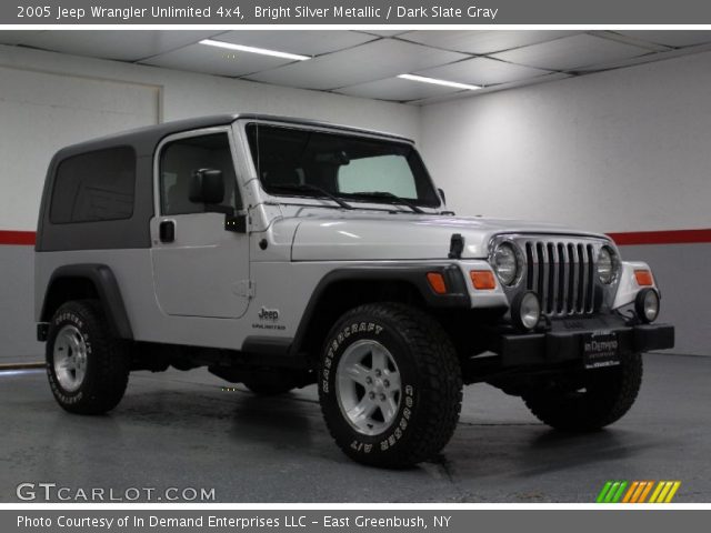 2005 Jeep Wrangler Unlimited 4x4 in Bright Silver Metallic