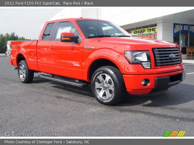 2012 Ford F150 FX2 SuperCab in Race Red