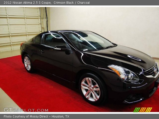2012 Nissan Altima 2.5 S Coupe in Crimson Black