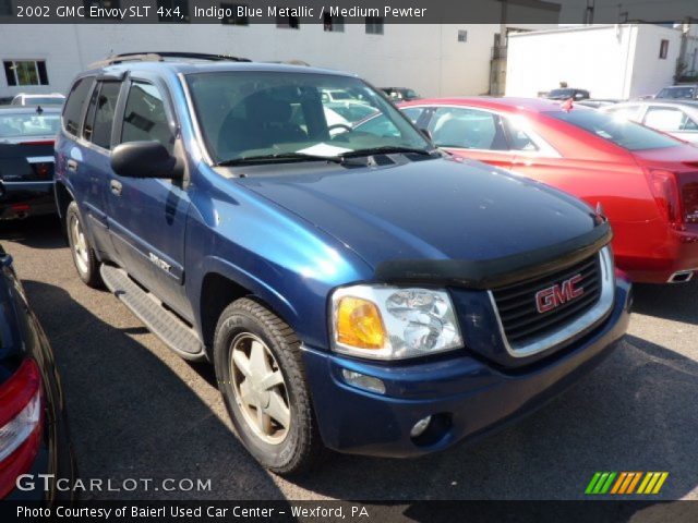 2002 GMC Envoy SLT 4x4 in Indigo Blue Metallic