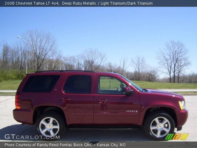 2008 Chevrolet Tahoe LT 4x4 in Deep Ruby Metallic