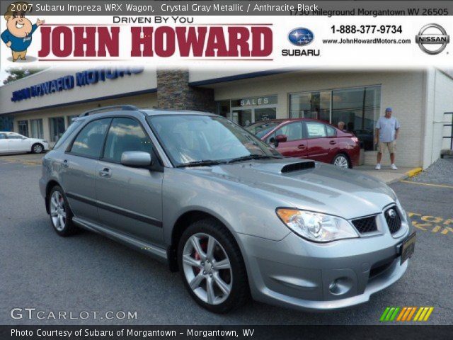 2007 Subaru Impreza WRX Wagon in Crystal Gray Metallic