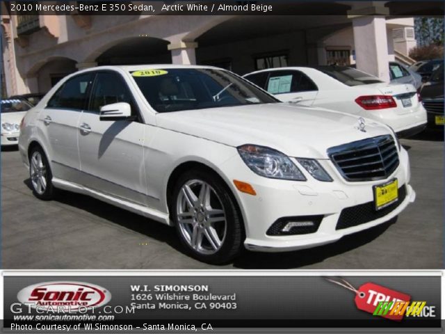 2010 Mercedes-Benz E 350 Sedan in Arctic White