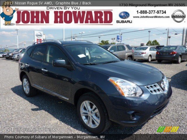 2013 Nissan Rogue SV AWD in Graphite Blue