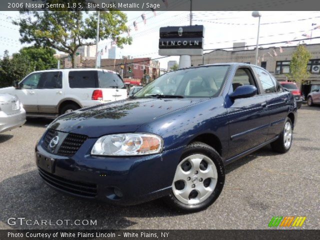 2006 Nissan Sentra 1.8 S in Blue Dusk Metallic