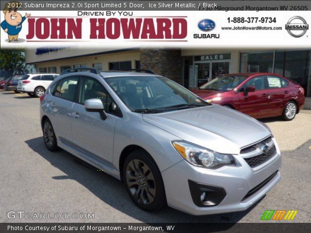 2012 Subaru Impreza 2.0i Sport Limited 5 Door in Ice Silver Metallic