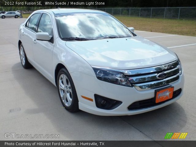 2012 Ford Fusion SE in White Suede