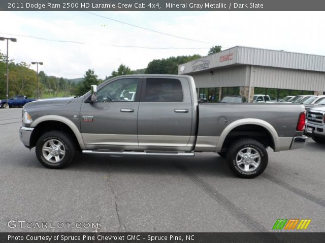 2011 Dodge Ram 2500 HD Laramie Crew Cab 4x4 in Mineral Gray Metallic