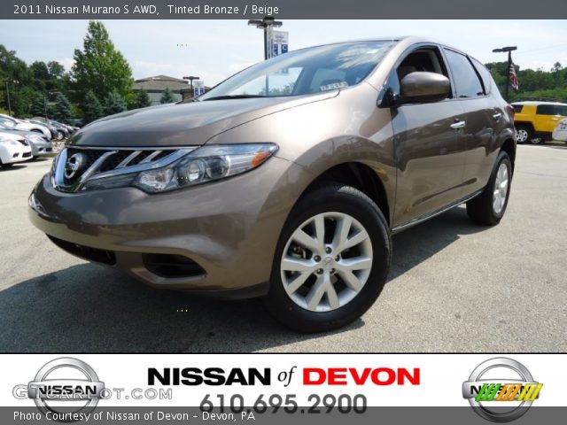 2011 Nissan Murano S AWD in Tinted Bronze