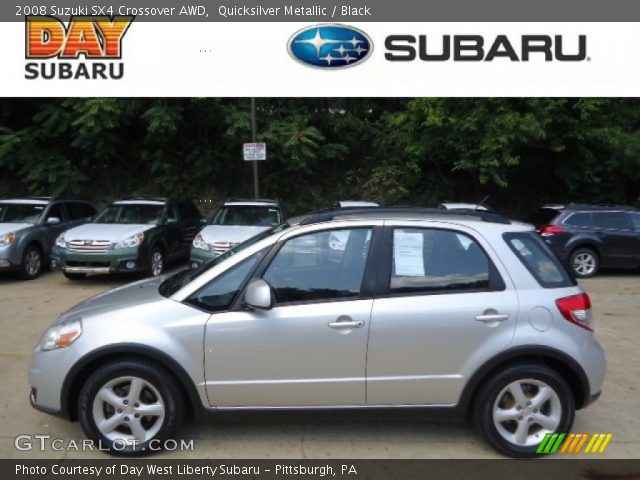 2008 Suzuki SX4 Crossover AWD in Quicksilver Metallic