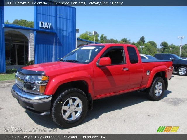 2011 Chevrolet Colorado LT Extended Cab 4x4 in Victory Red
