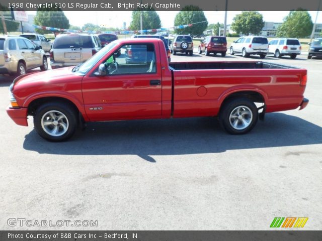 1998 Chevrolet S10 LS Regular Cab in Bright Red