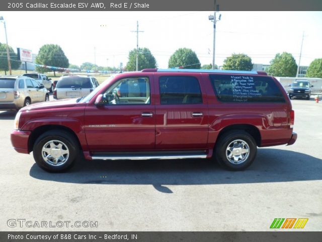 2005 Cadillac Escalade ESV AWD in Red E