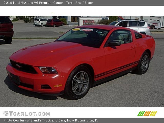 2010 Ford Mustang V6 Premium Coupe in Torch Red