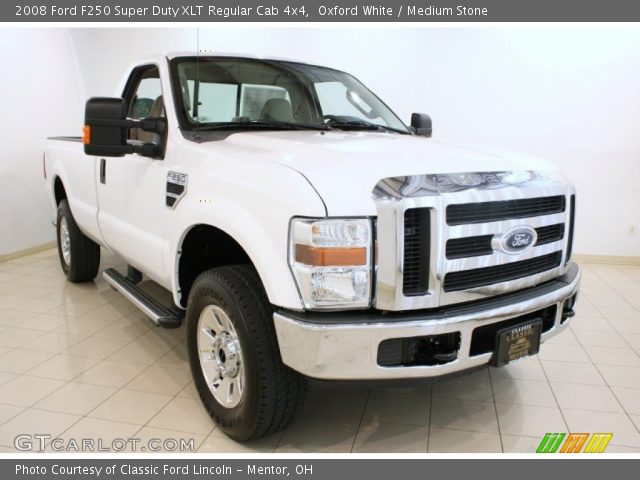 2008 Ford F250 Super Duty XLT Regular Cab 4x4 in Oxford White