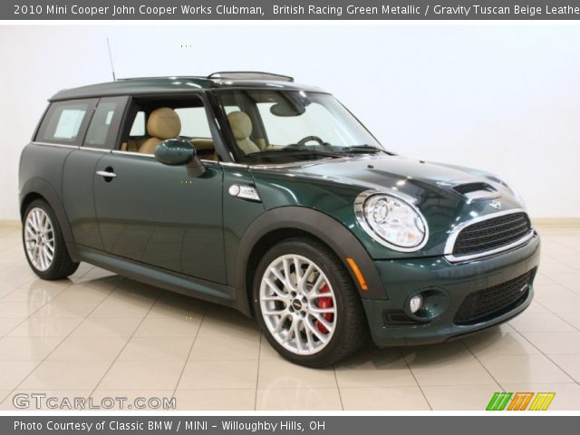 2010 Mini Cooper John Cooper Works Clubman in British Racing Green Metallic