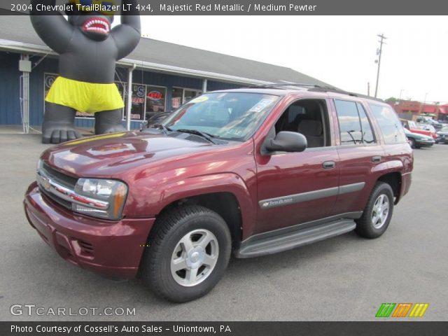 2004 Chevrolet TrailBlazer LT 4x4 in Majestic Red Metallic