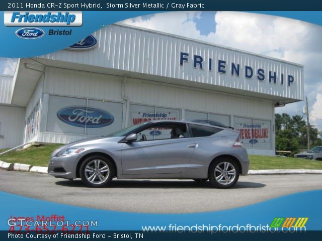 2011 Honda CR-Z Sport Hybrid in Storm Silver Metallic