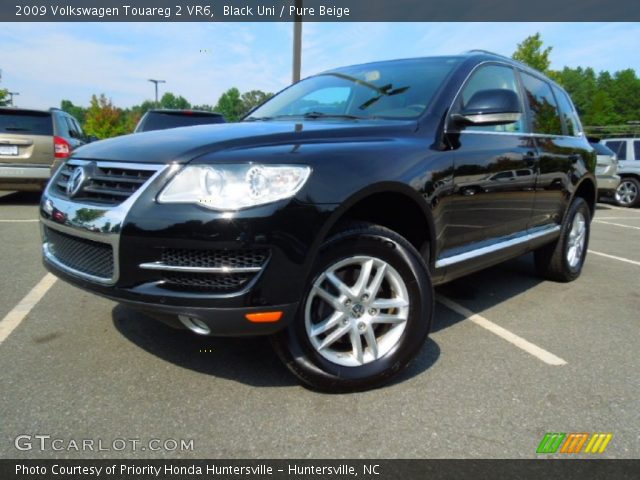 2009 Volkswagen Touareg 2 VR6 in Black Uni