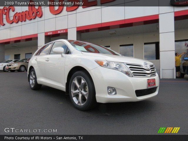 2009 Toyota Venza V6 in Blizzard Pearl